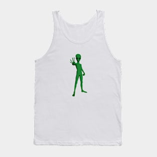 Stop By Alien Tank Top